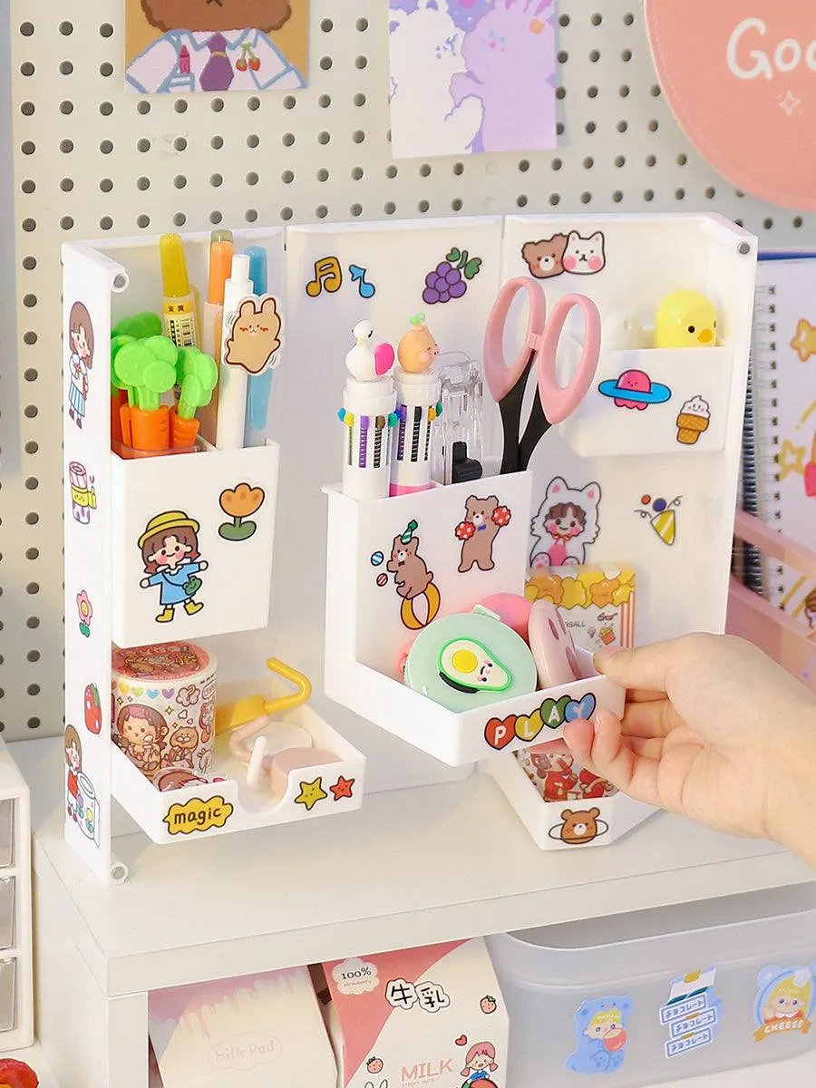 Retractable Pen Holder