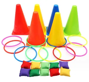 Ring and Bean Bag Toss Game