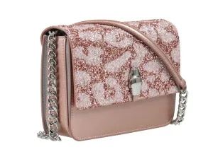 Roberto Cavalli Class GWLPCE H02 Milano Rmx 0 Pink Medium Shoulder Bag