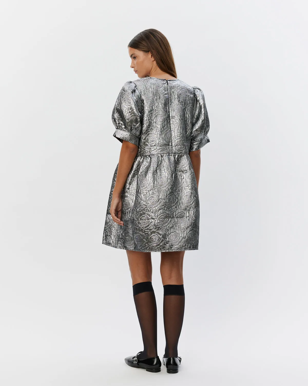 ROSESW DRESS - Silver