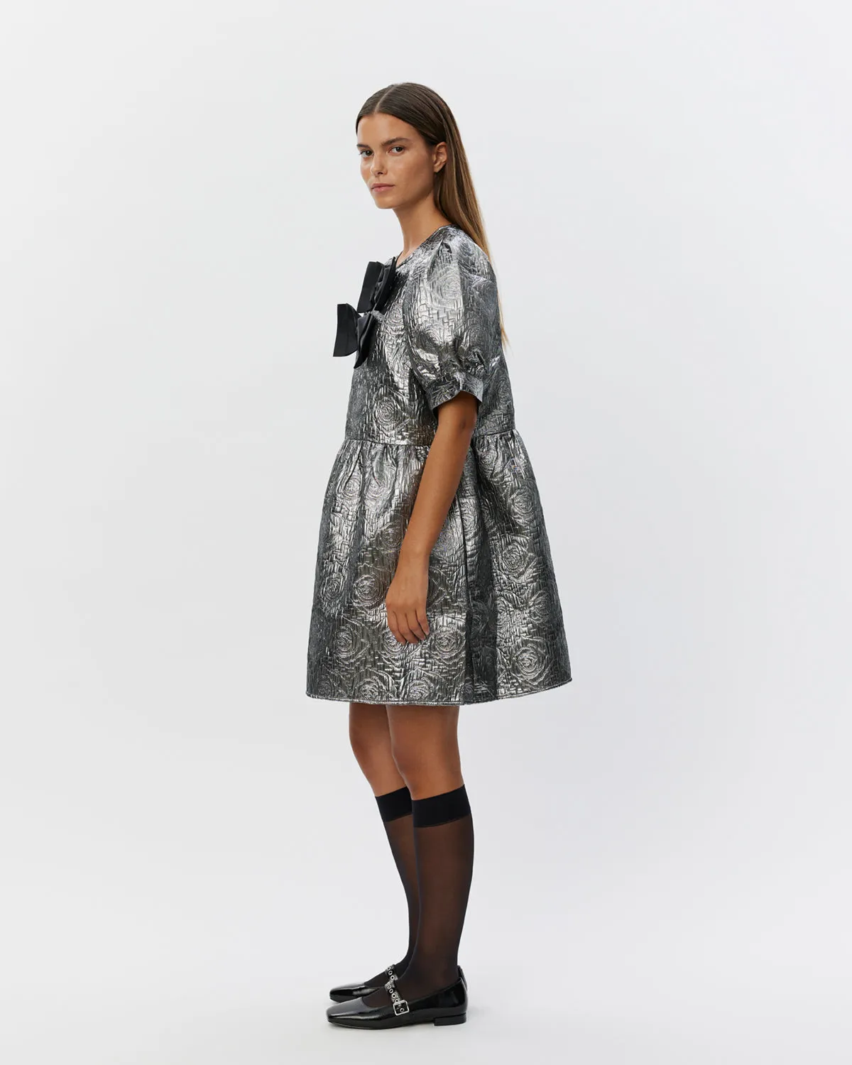 ROSESW DRESS - Silver