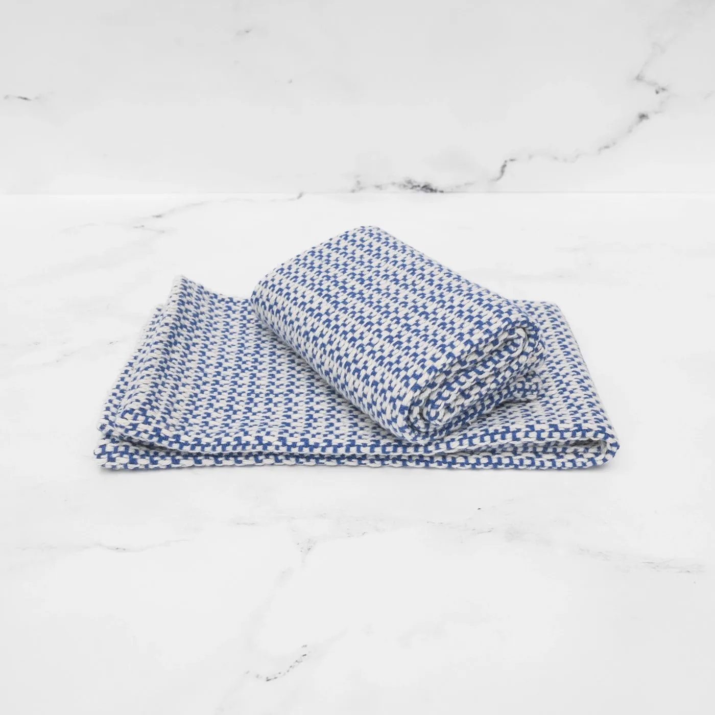 Royal Blue Handwoven Kitchen Towel