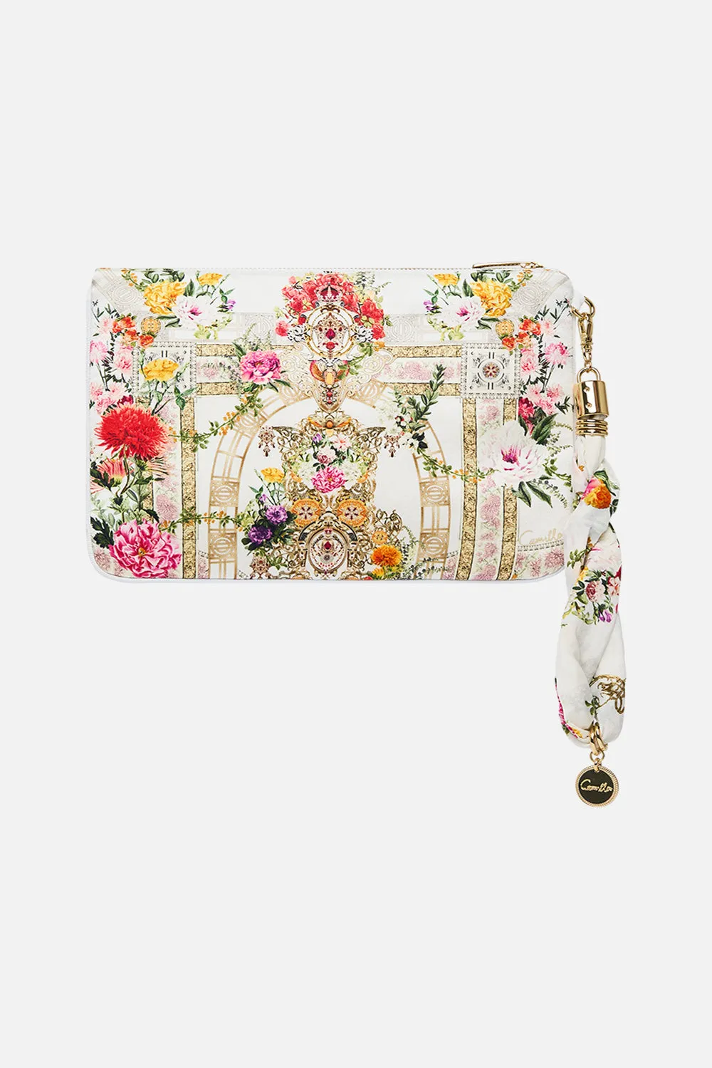SCARF CLUTCH EGYPTIAN ROSE