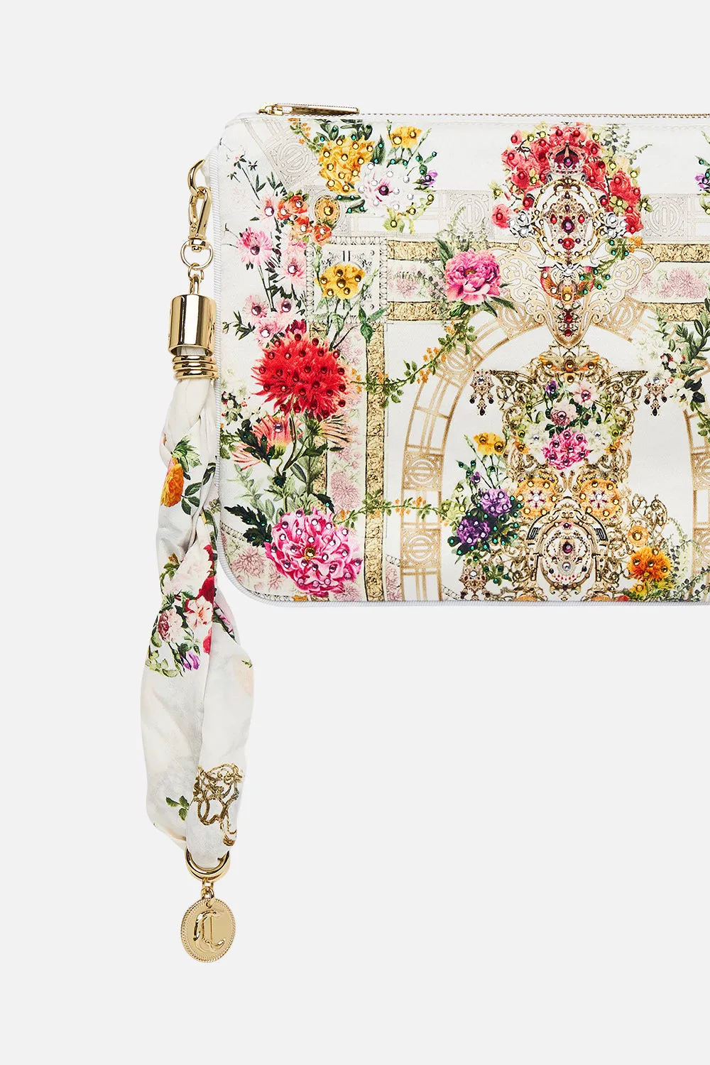 SCARF CLUTCH EGYPTIAN ROSE