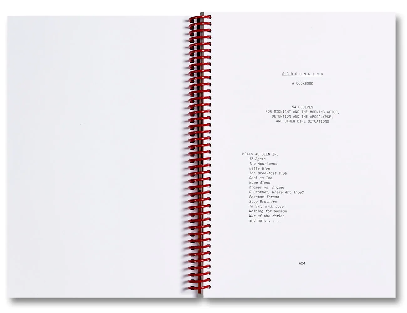 Scrounging: A Cookbook