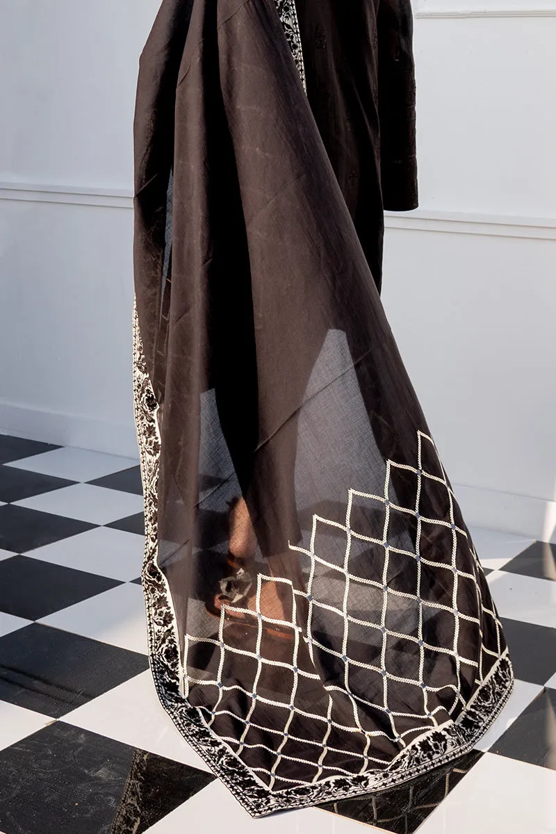 Siyah Tikooni Dupatta