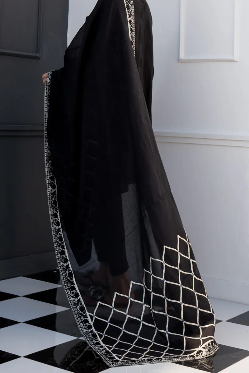 Siyah Tikooni Dupatta