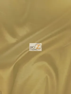 Solid Polyester Taffeta Fabric - Gold - 50 Yard Bolt/Roll