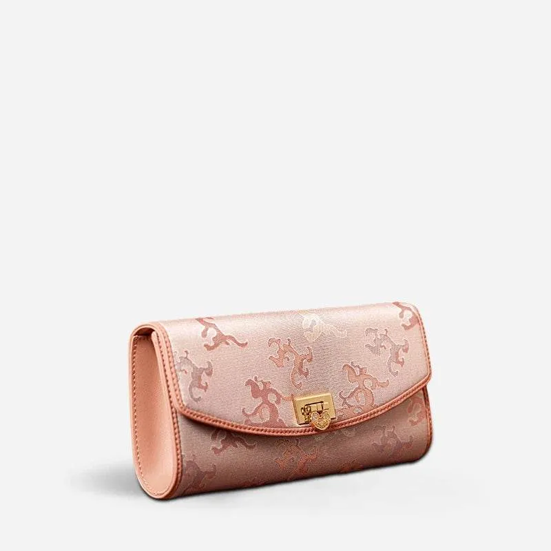 Song Brocade Color-Woven Silk Clutch Bag Evening Bag