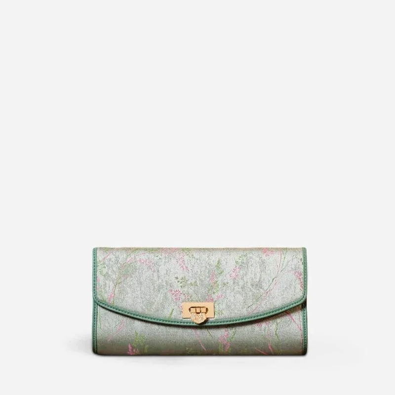 Song Brocade Color-Woven Silk Clutch Bag Evening Bag