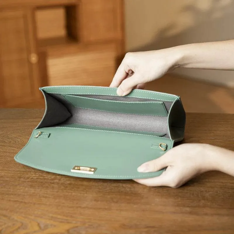 Song Brocade Color-Woven Silk Clutch Bag Evening Bag