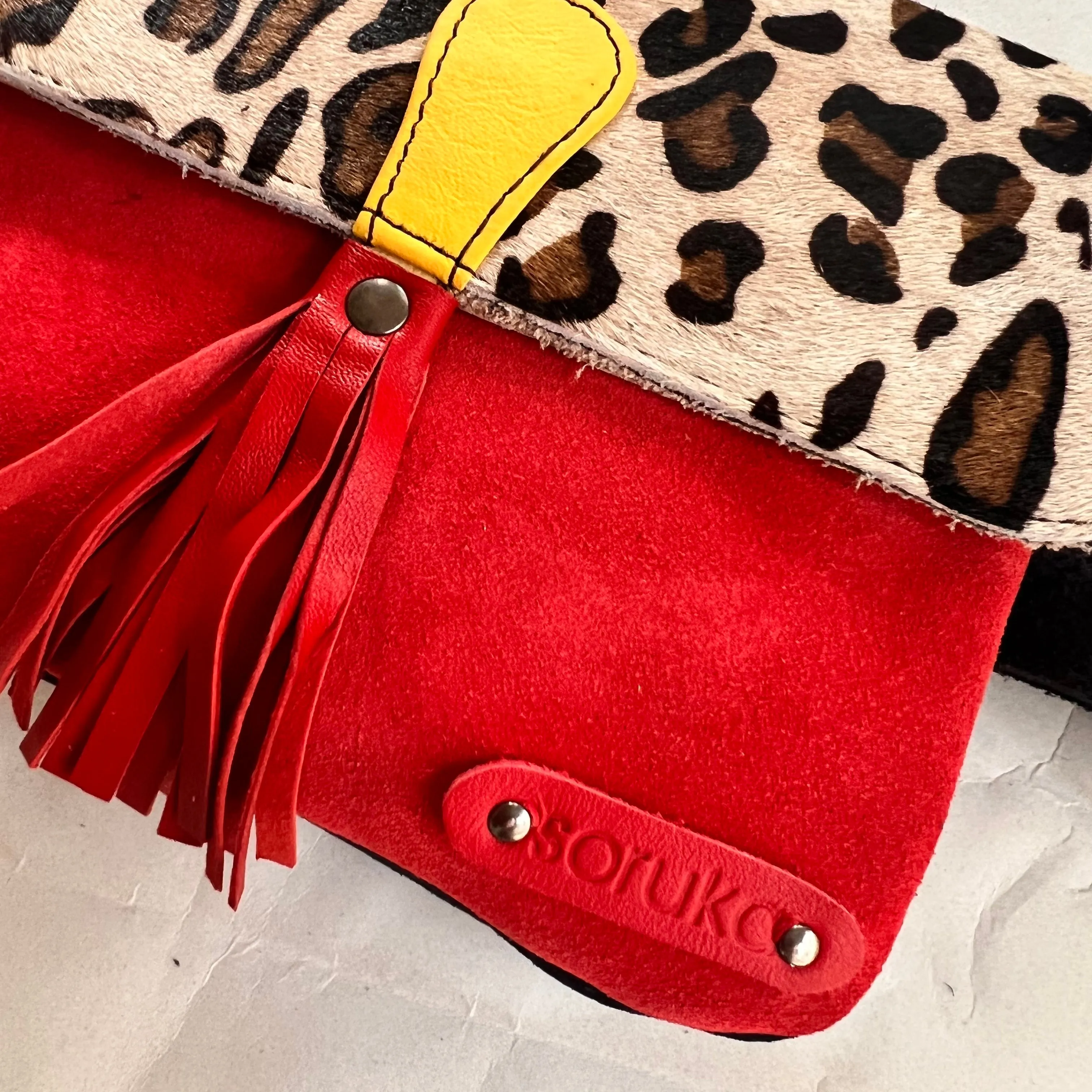 Soruka - Juliette Belt Bag, Red Tassel