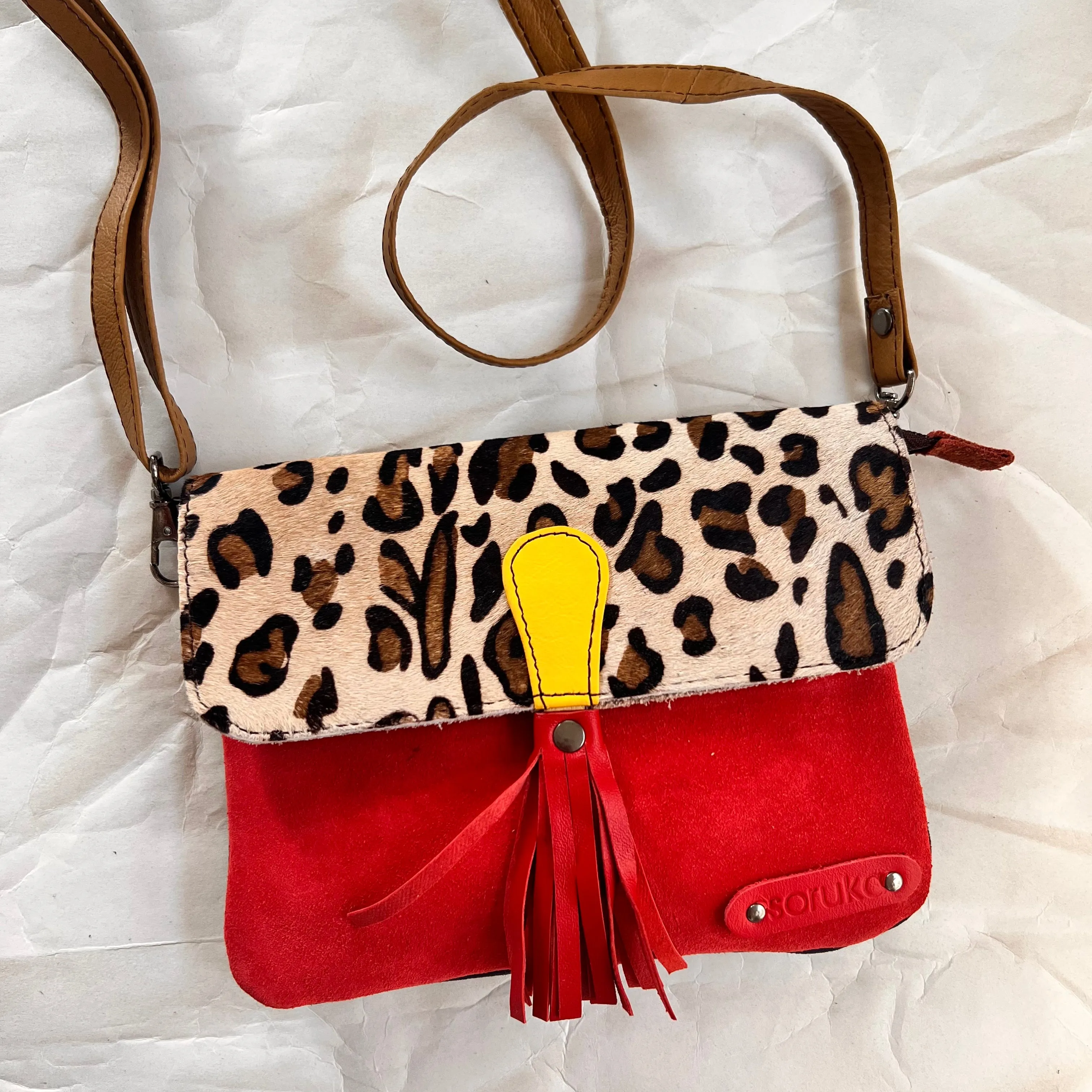 Soruka - Juliette Belt Bag, Red Tassel