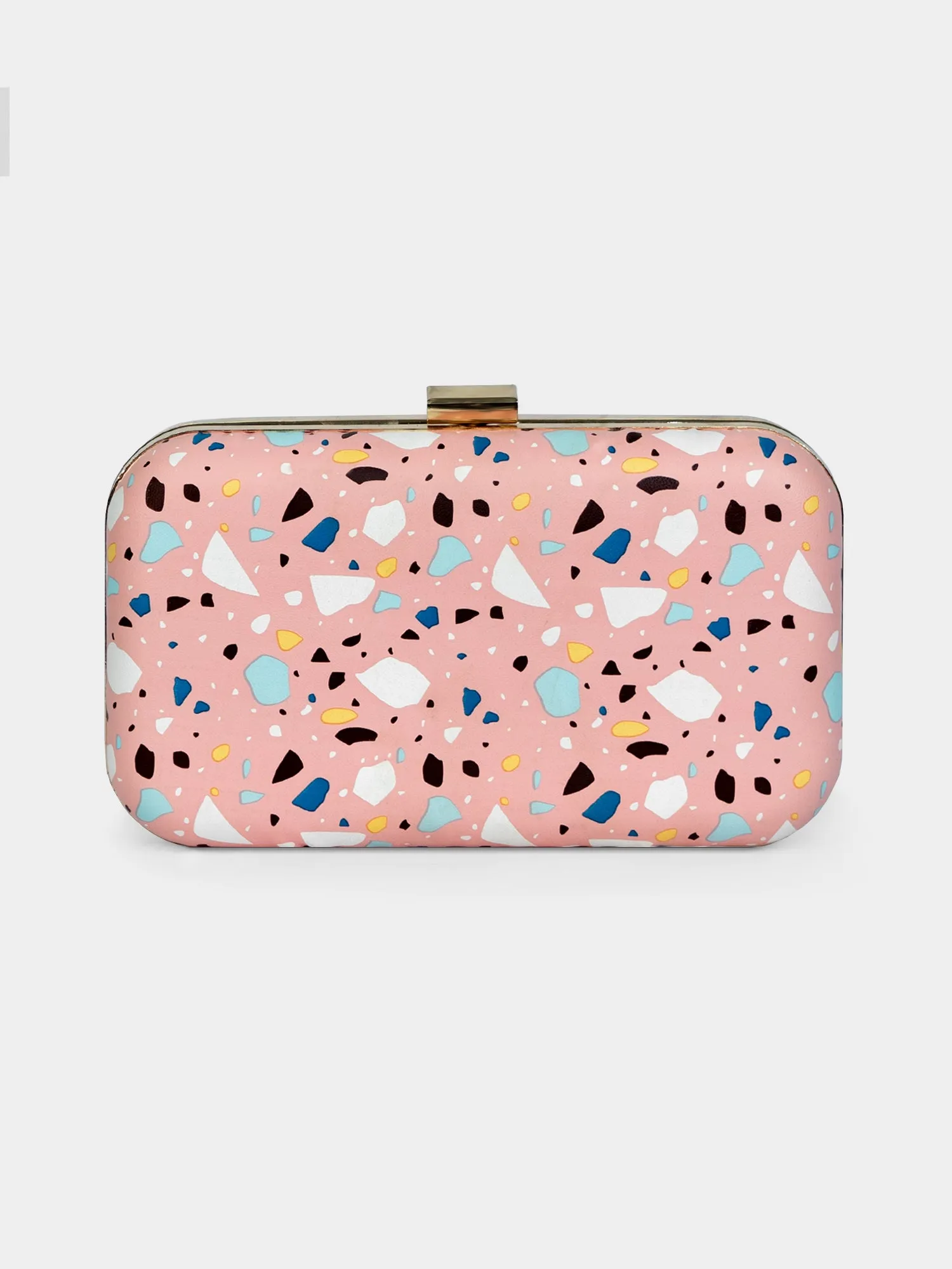 Spot On! Abstract Modern Pink Party Clutch | Modern Myth
