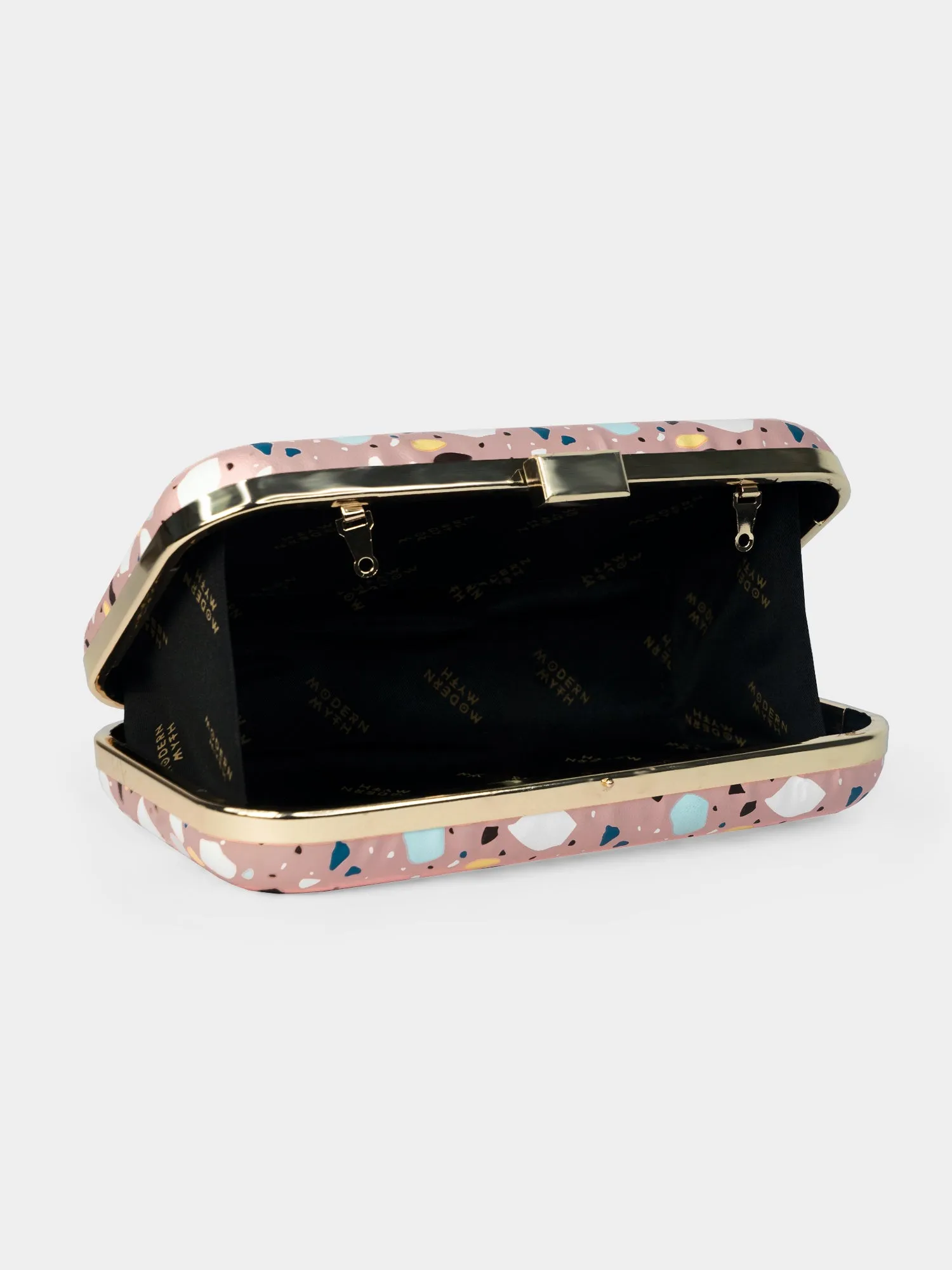 Spot On! Abstract Modern Pink Party Clutch | Modern Myth