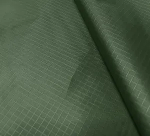 Spruce Green  70 Denier Nylon Ripstop Fabric DWR  Coated,  60"  49 cents a  yard
