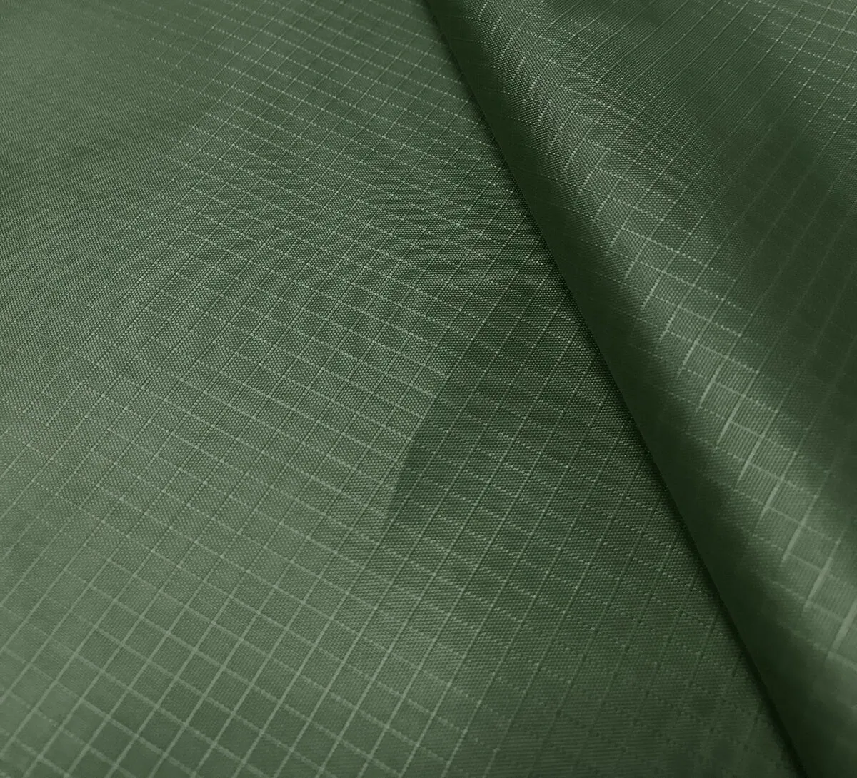 Spruce Green  70 Denier Nylon Ripstop Fabric DWR  Coated,  60"  49 cents a  yard