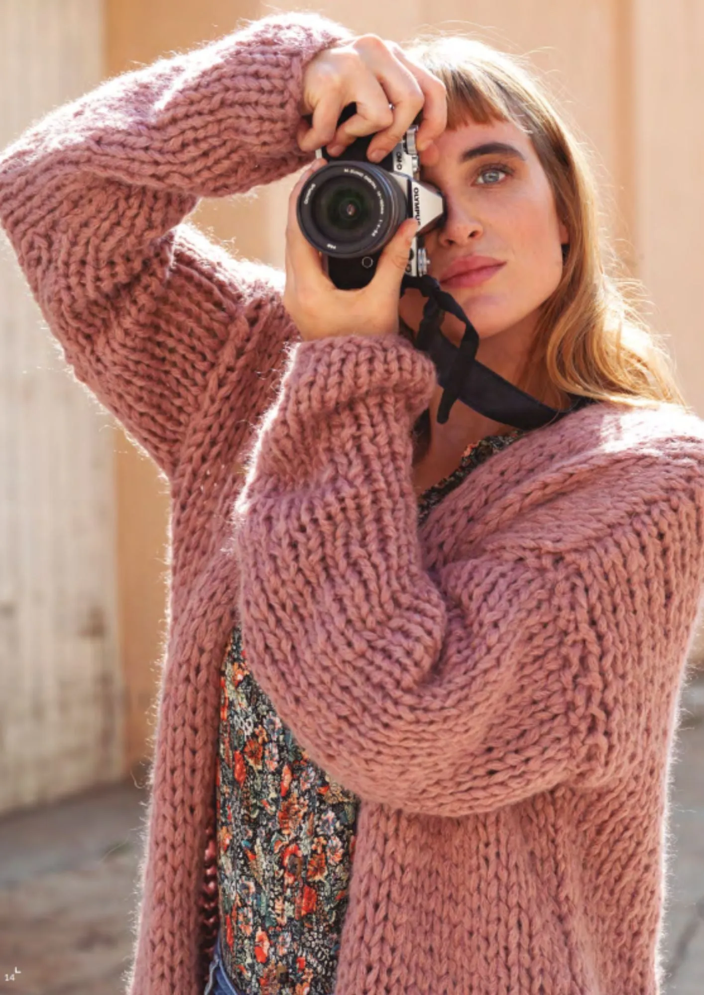 STRICK-BOX Strickjacke aus dicker Ingenious Big Wolle von Katia zum selber stricken