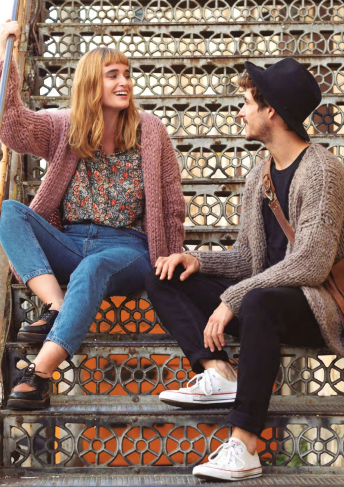 STRICK-BOX Strickjacke aus dicker Ingenious Big Wolle von Katia zum selber stricken