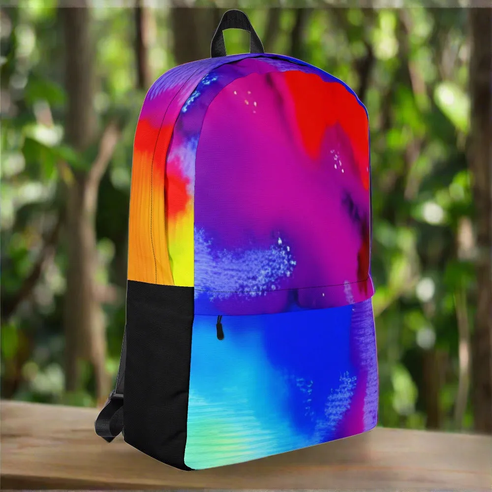 Stylish and Practical Colorful School Backpack with Laptop Compartment