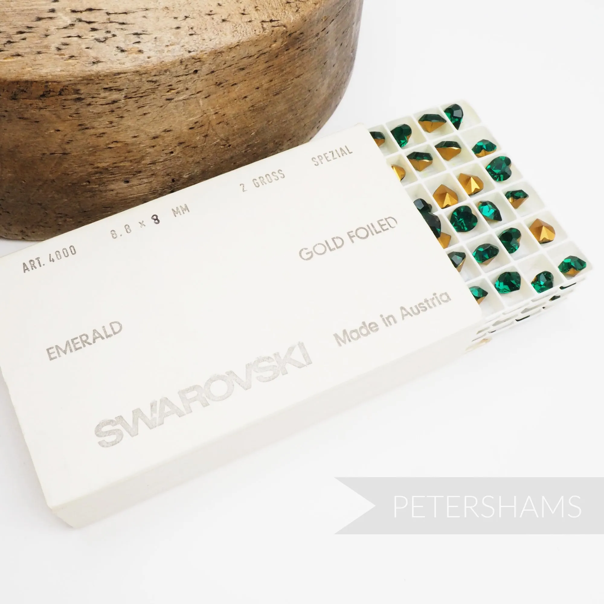 Swarovski Crystal Heart Style 4800 - 8.8x8mm