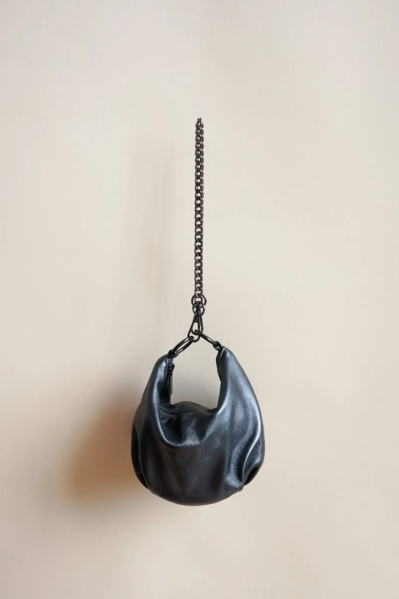 teardrop  | gunmetal evening bag