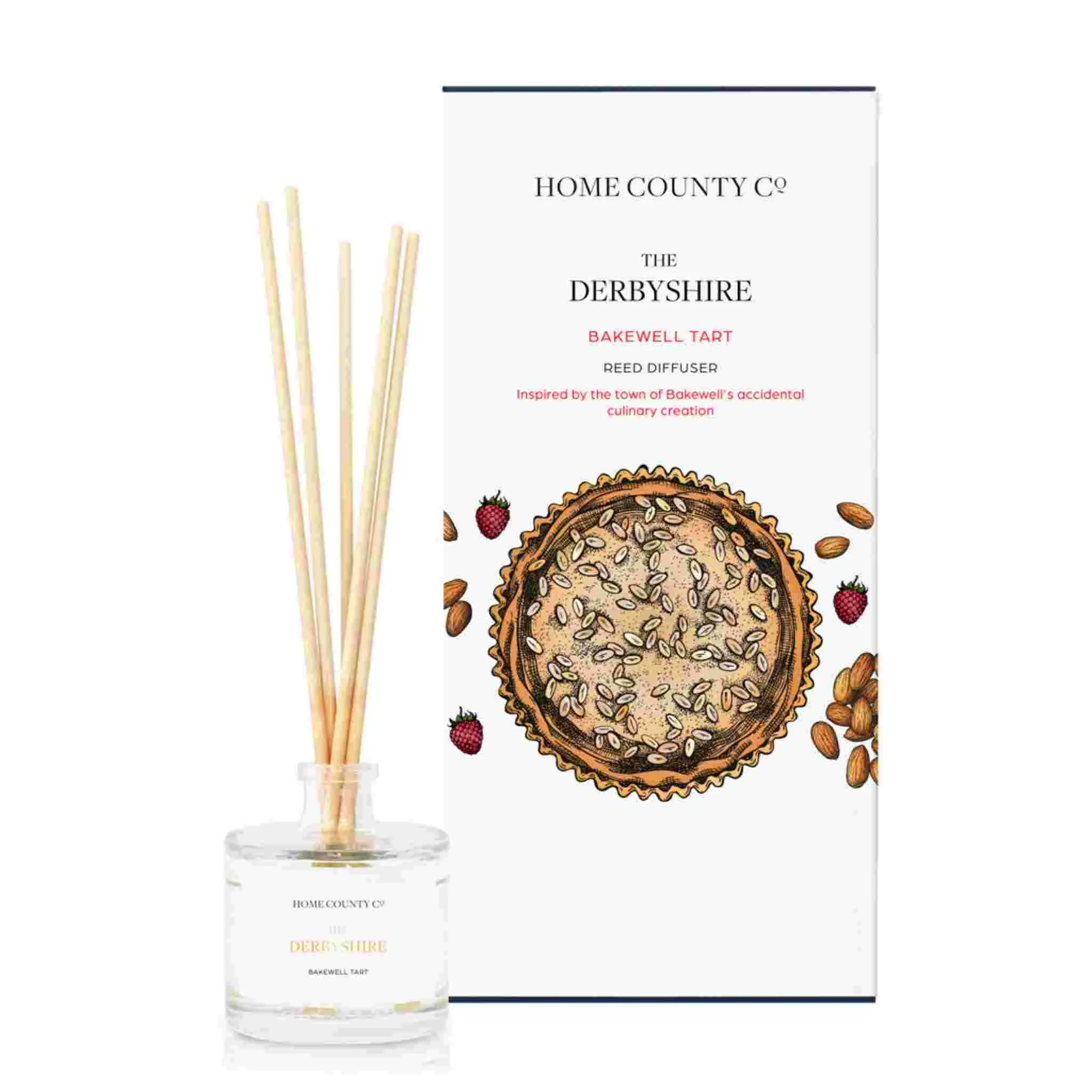The Derbyshire - Bakewell Tart Reed Diffuser