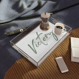 The Elegantly Bold Victory of Verrado Acrylic Serving Tray