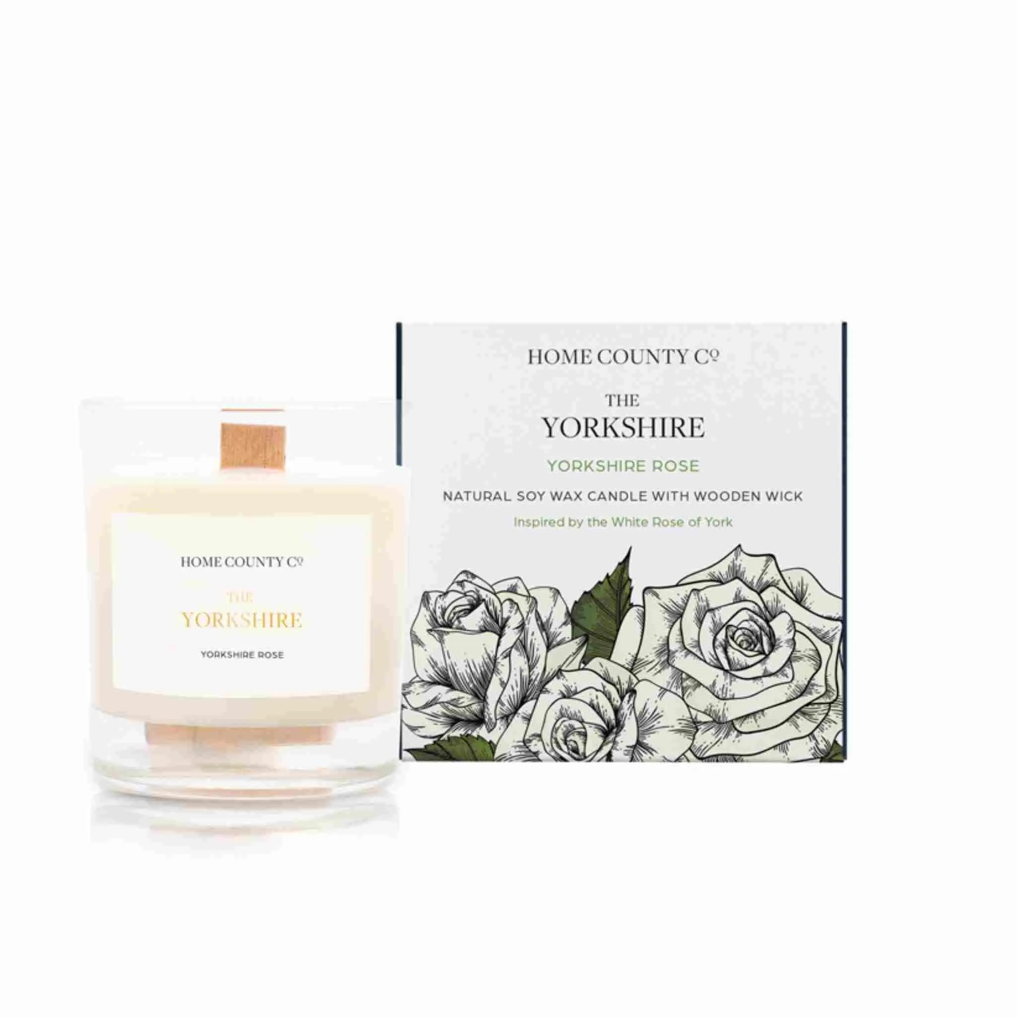 The Yorkshire - Yorkshire Rose Candle