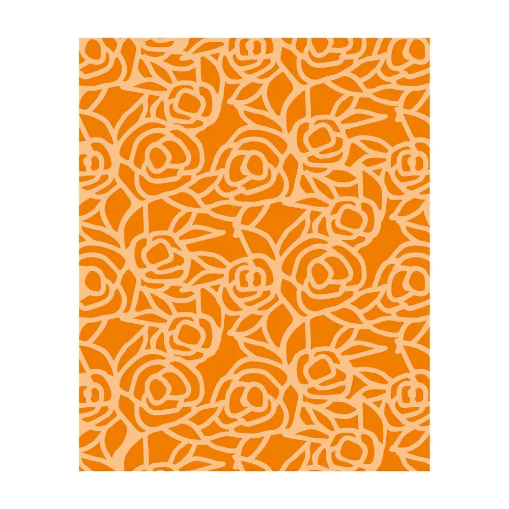 Tonic Studios - Rose Garden Background Stencil - 5002e
