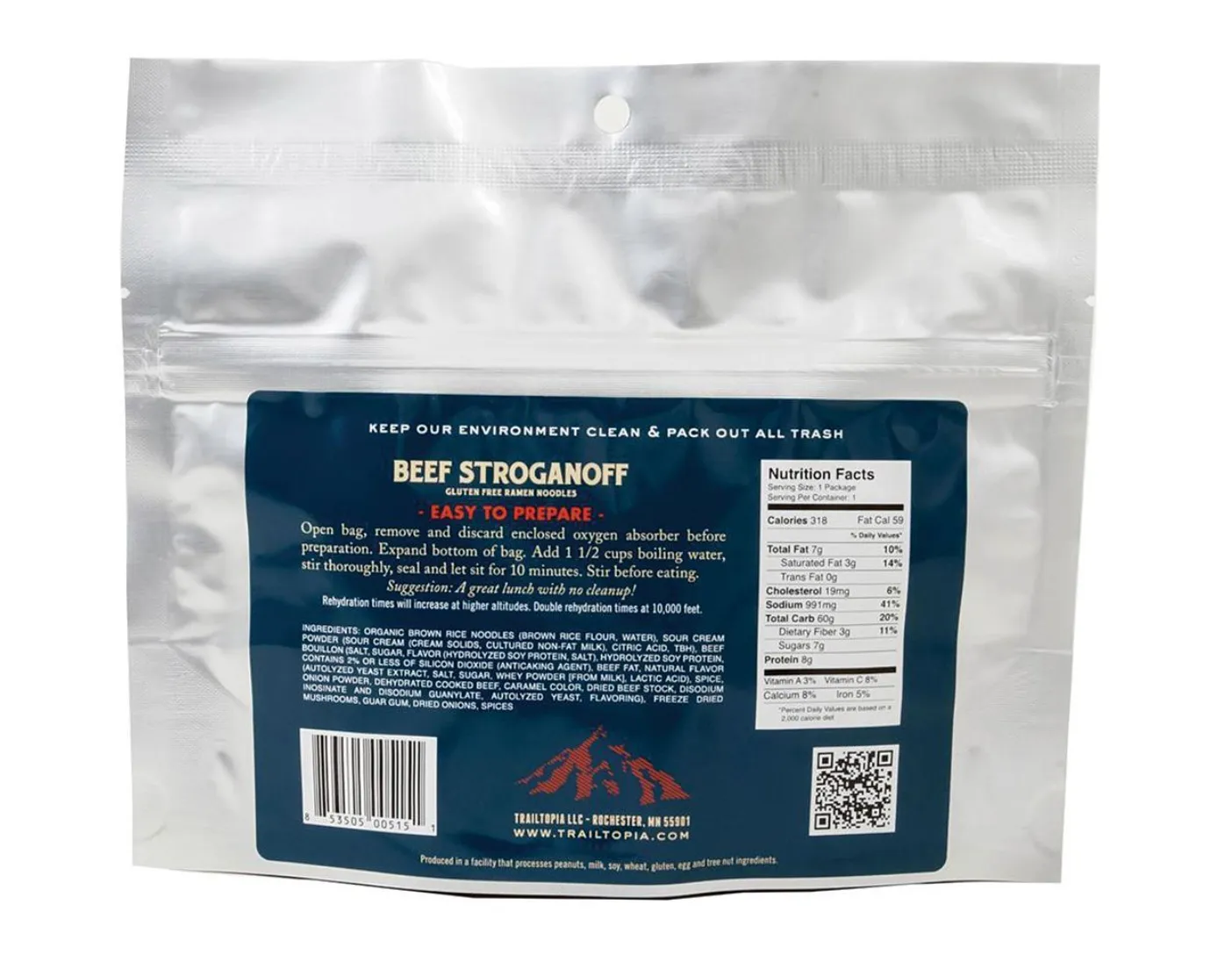 TRAILTOPIA MEALS