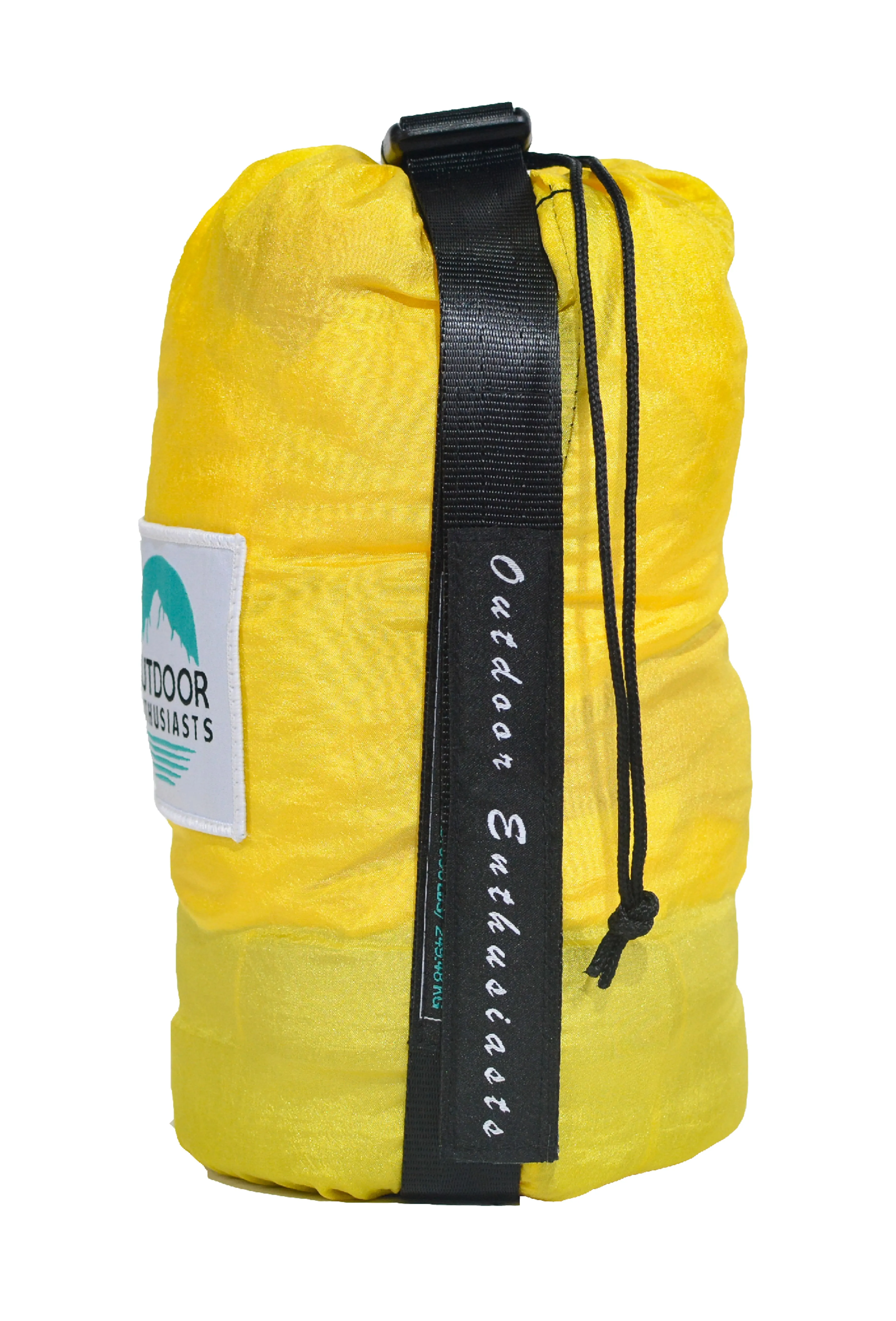 Two Person Portable Hammock | Sunshine Yellow & Pink