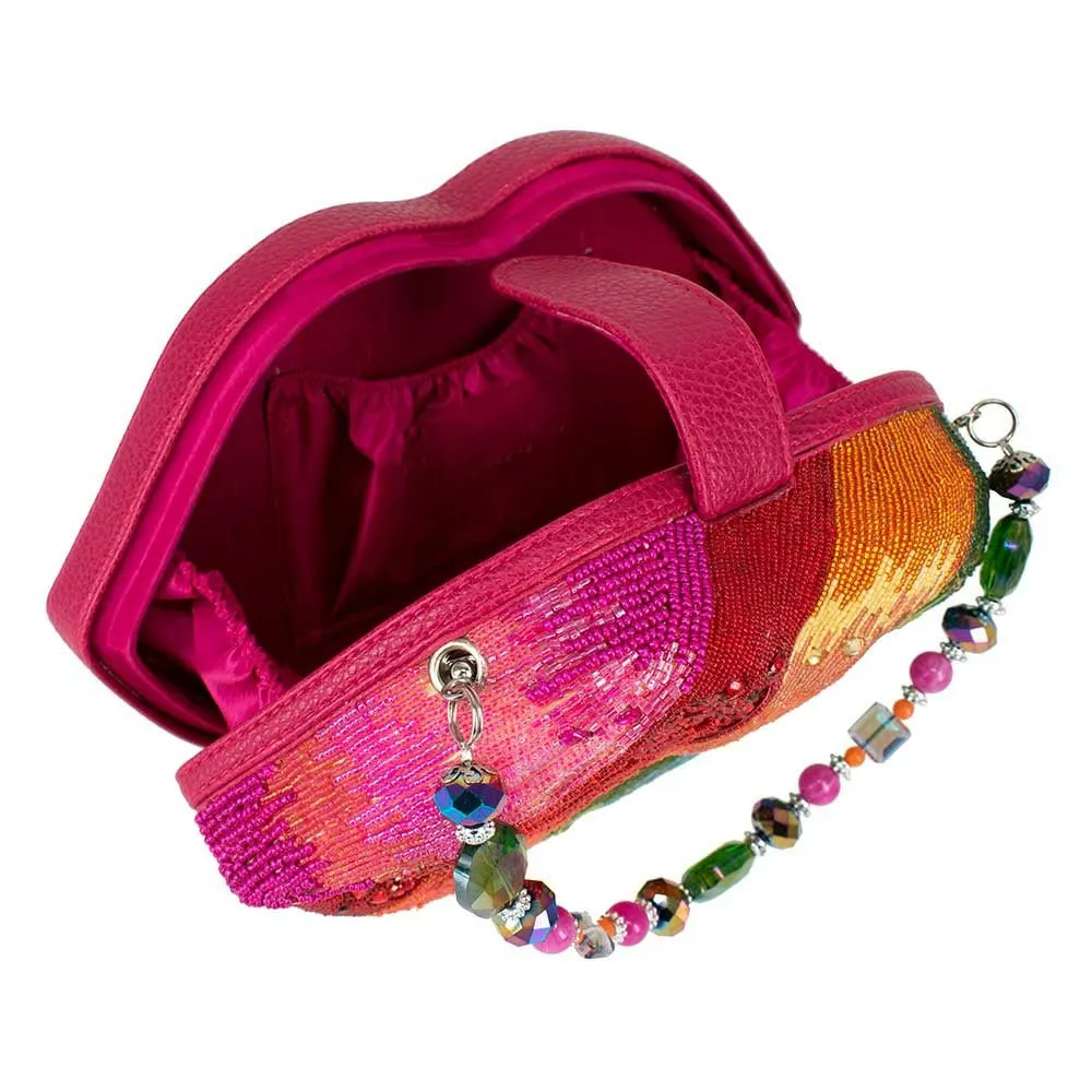 UC Luxe: Kiss the Rainbow Beaded Handbag