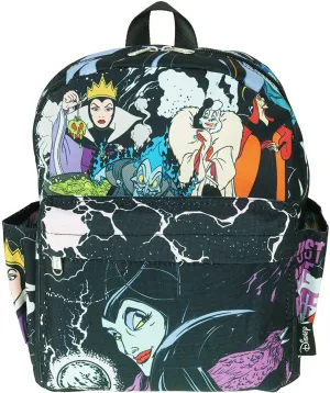 Villains 12" Deluxe Oversize Print Daypack - A21274