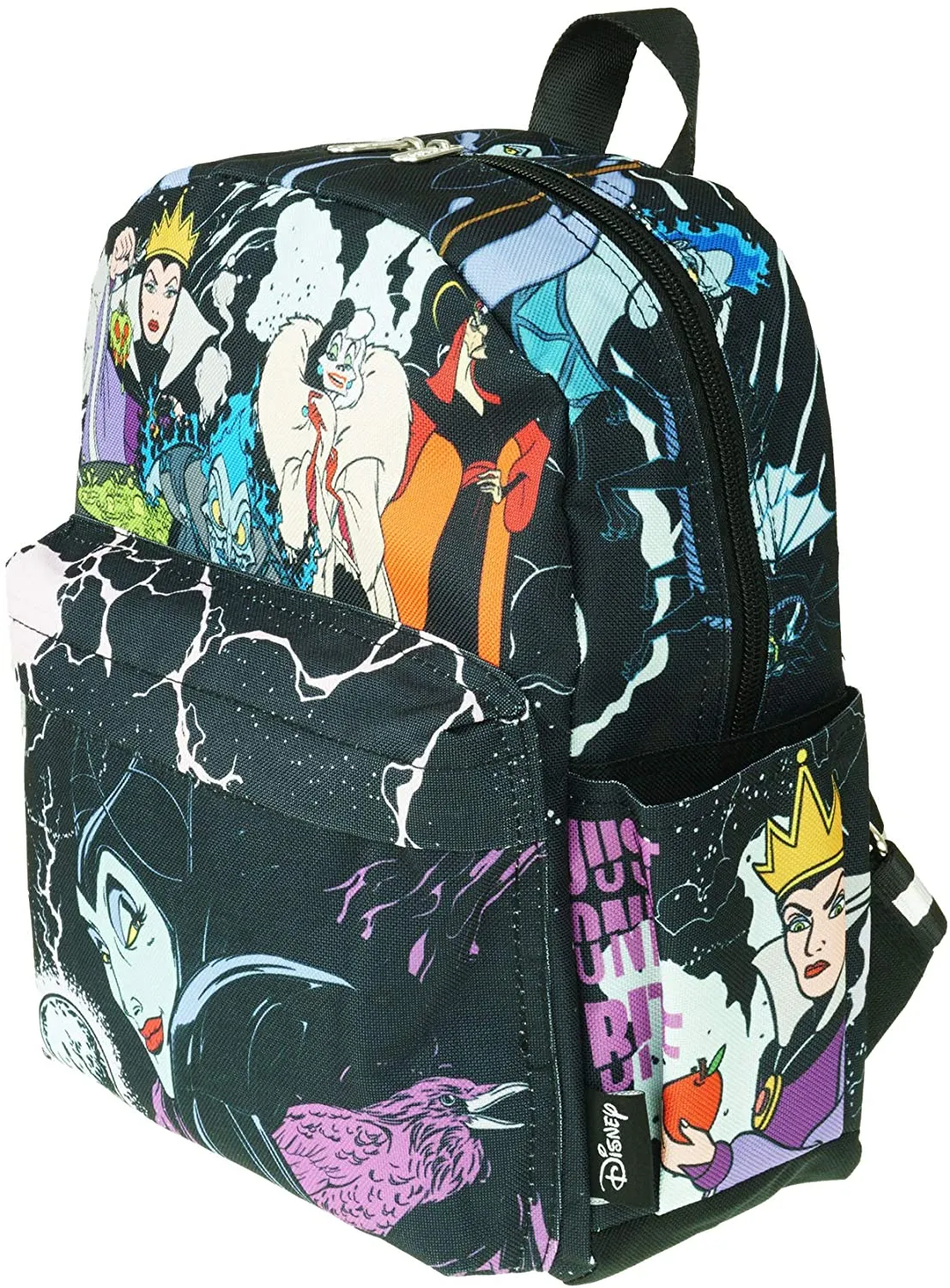 Villains 12" Deluxe Oversize Print Daypack - A21274