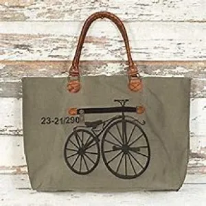 Vintage Bicycle Canvas bag