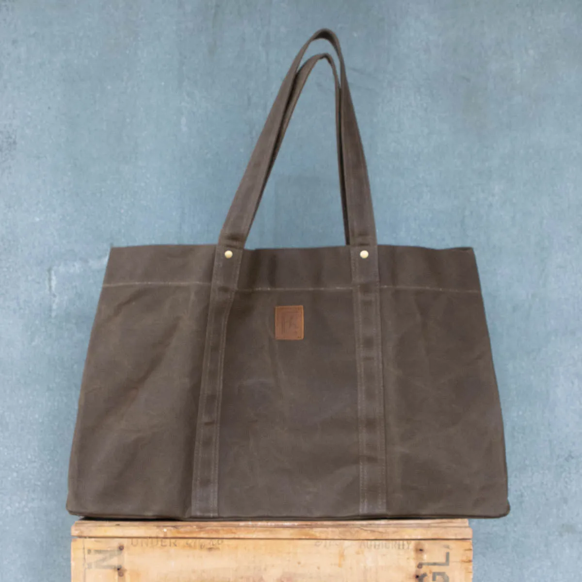 Waxed Canvas Bag