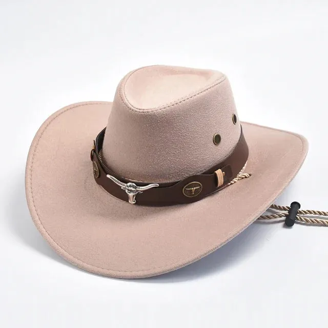 Wild Frontier Suede Cowboy Hat