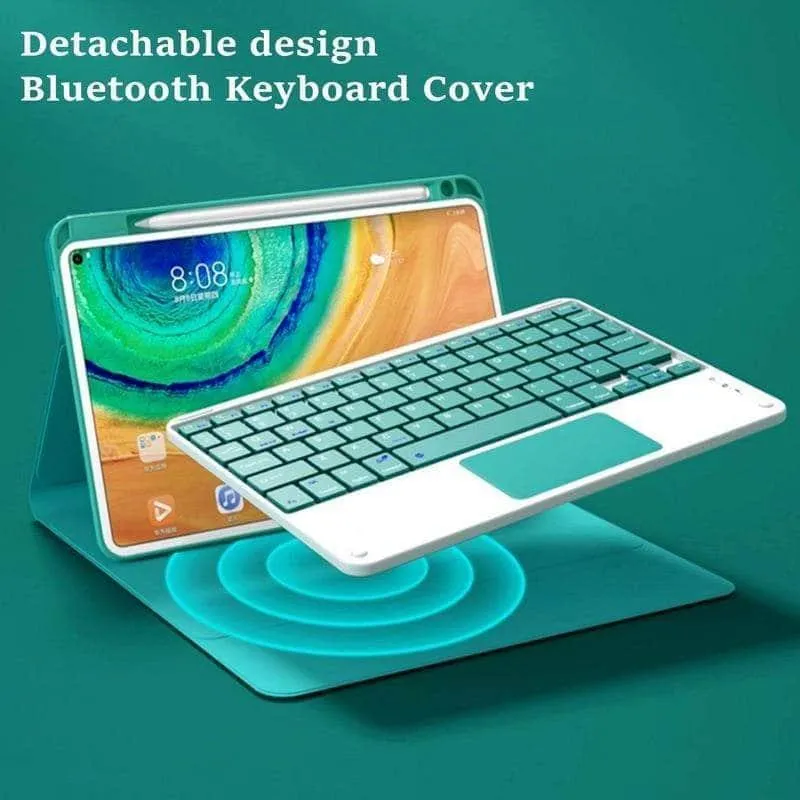 Wireless Keyboard Galaxy Tab A7 Lite 2021 T220 T225 Cover