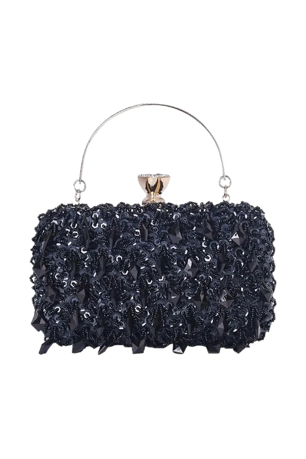 Women¡¯s Beaded Sequined Evening Clutch Bags