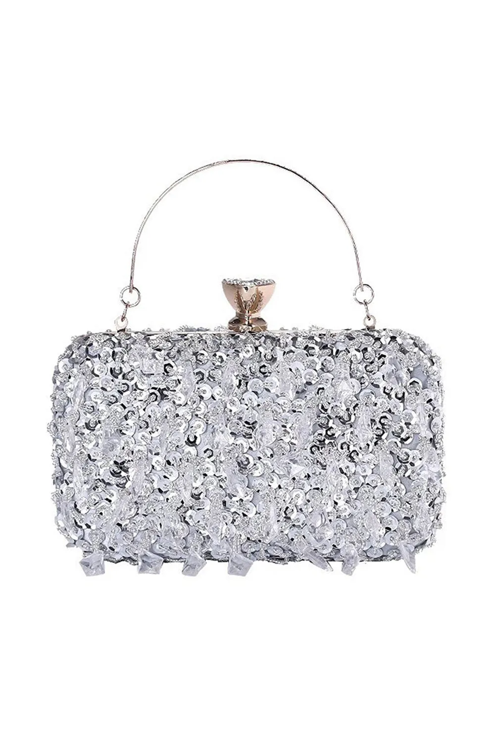 Women¡¯s Beaded Sequined Evening Clutch Bags