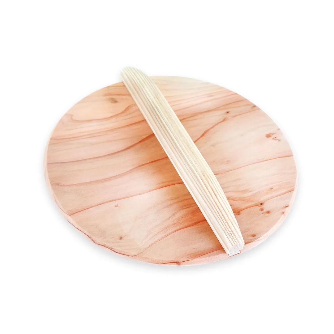 Wooden Drop Lid Otoshibuta 7.8" dia
