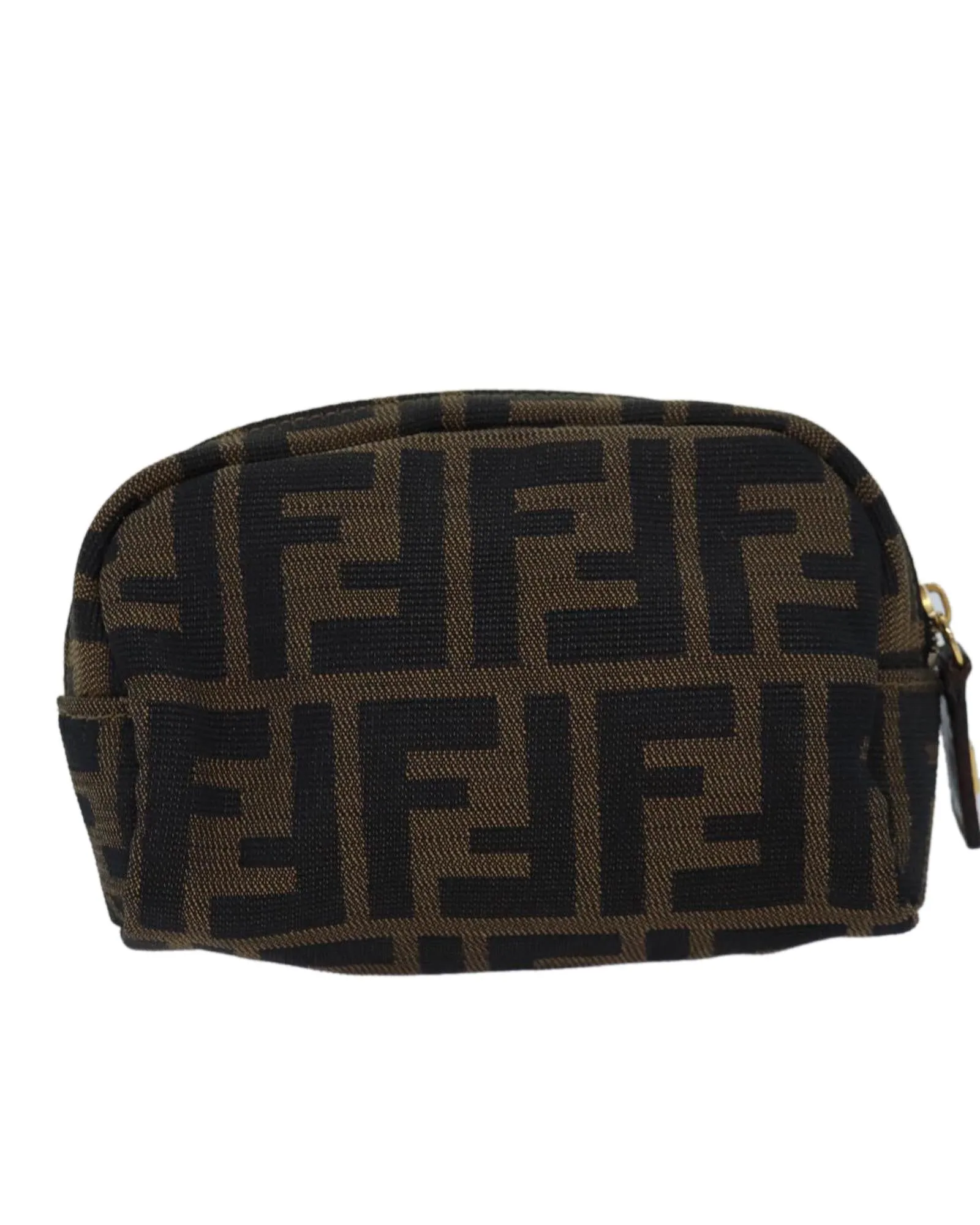 Zucca Canvas Pouch with Distressed Details